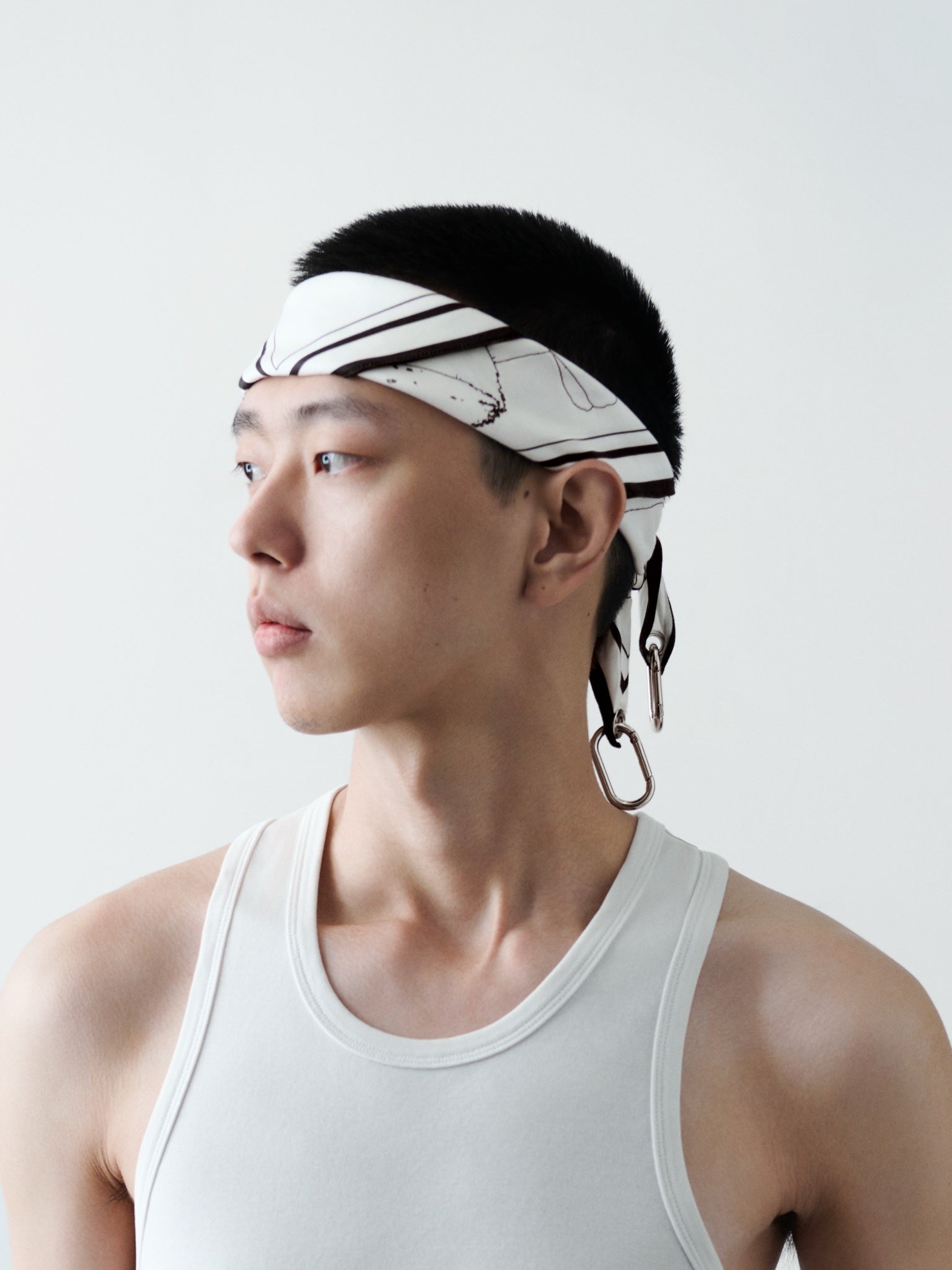 NECKERCHIEF-01 White