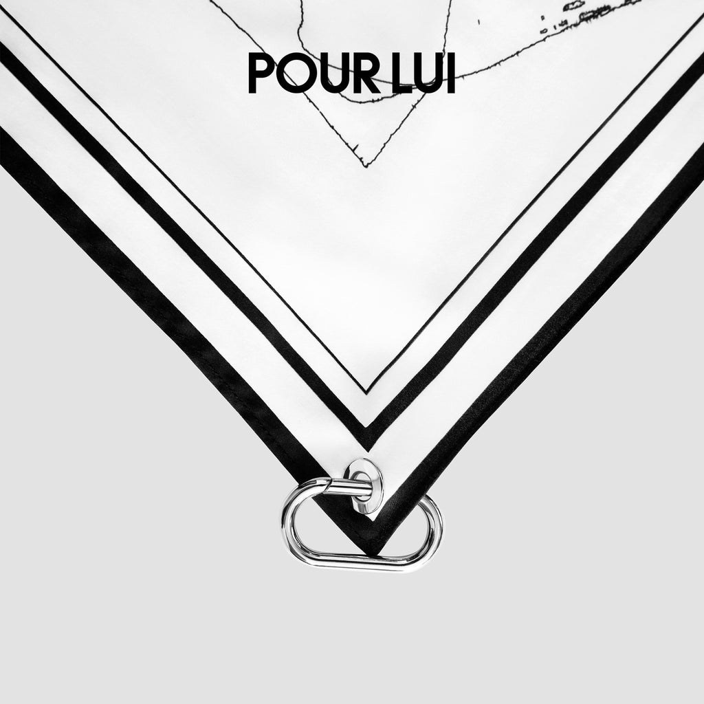 NECKERCHIEF-01 White