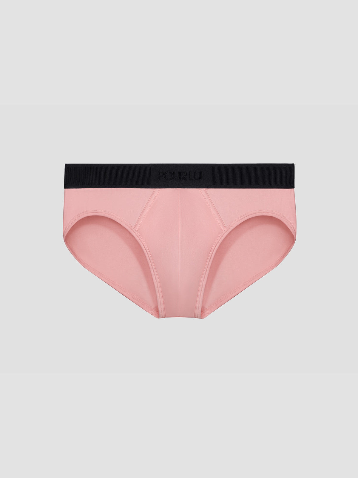 premium-sea-island-cotton-briefs-1-pack Pink / Black Belt