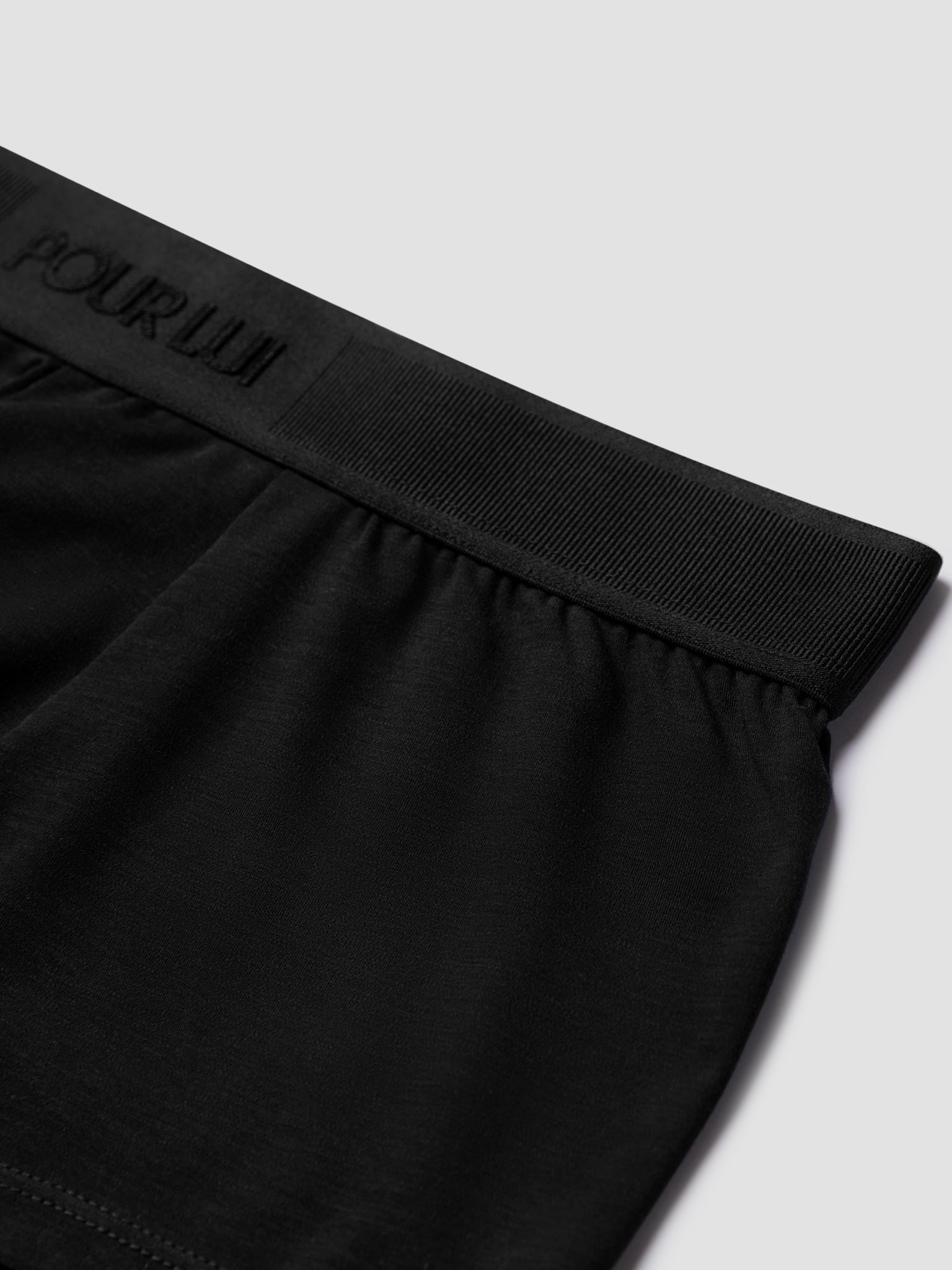 premium-sea-island-cotton-trunks-1-pack Black / Black Belt