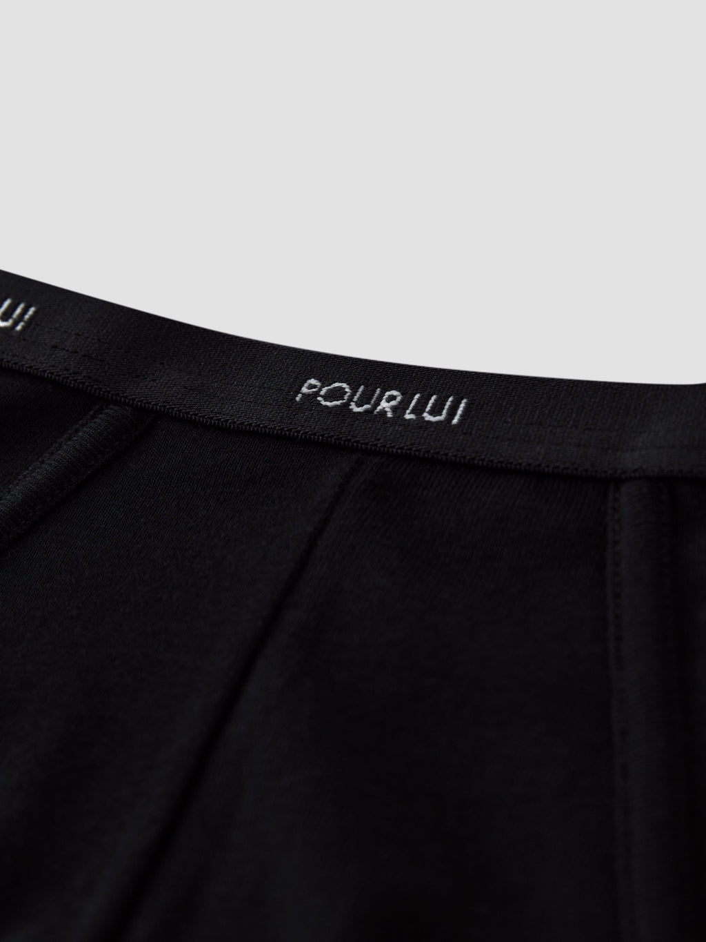 whisperband-pima-cotton-briefs-3-pack Black / Black Belt