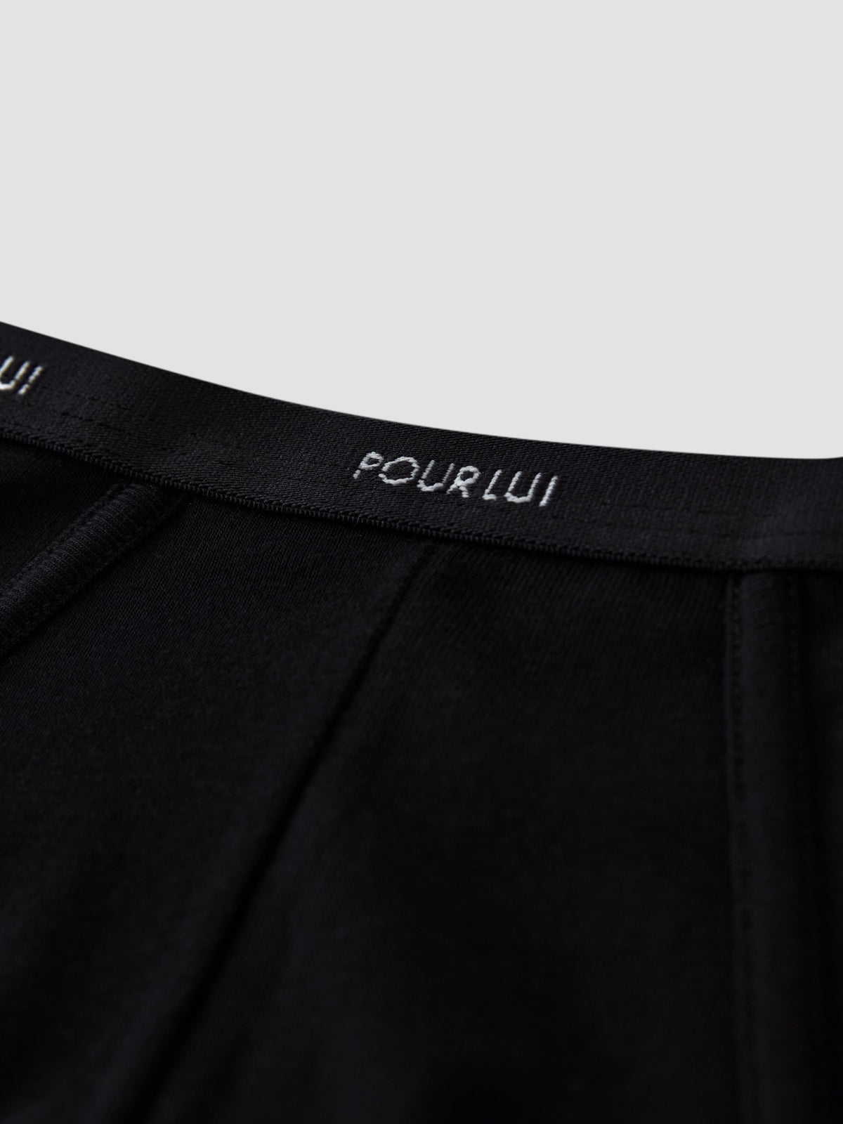 whisperband-pima-cotton-briefs-3-pack Black / Black Belt