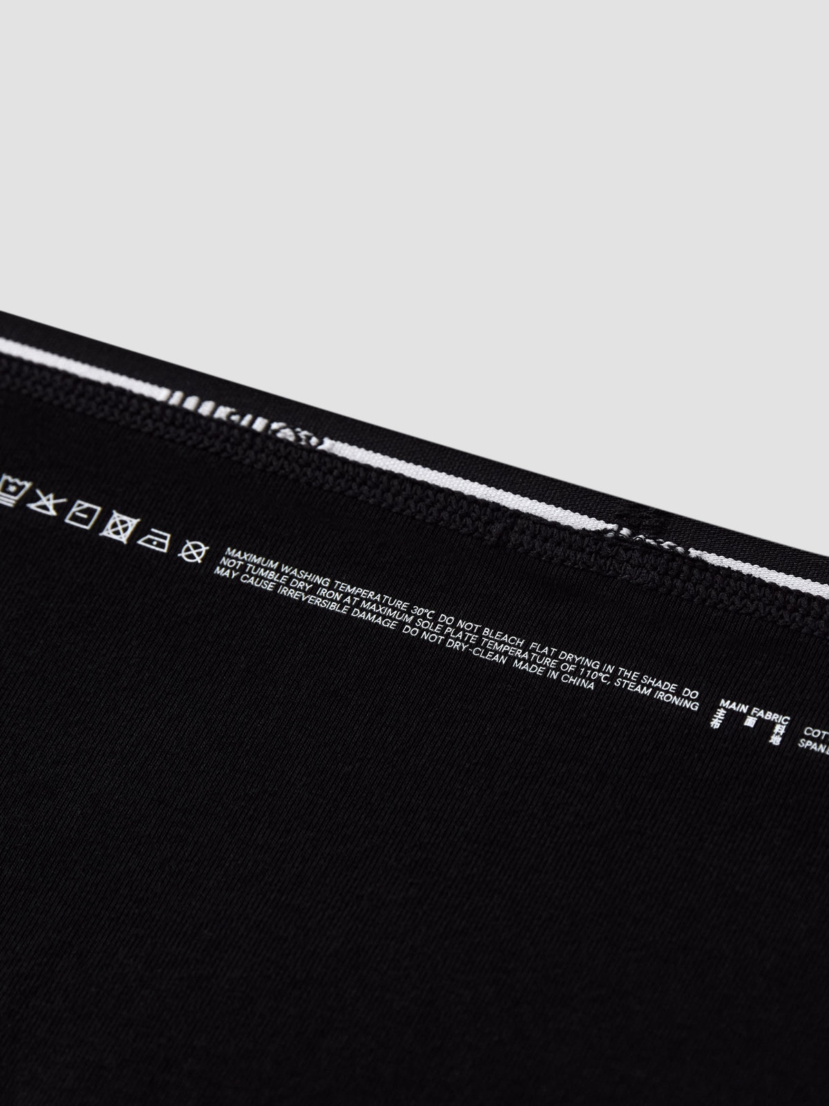 whisperband-pima-cotton-briefs-3-pack Black / Black Belt