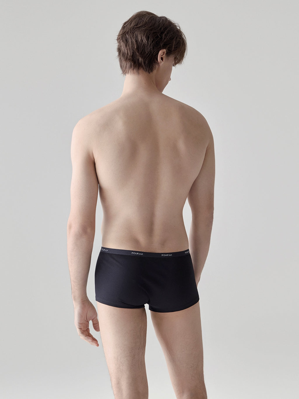 whisperband-pima-cotton-trunks-3-pack Black / Black Belt