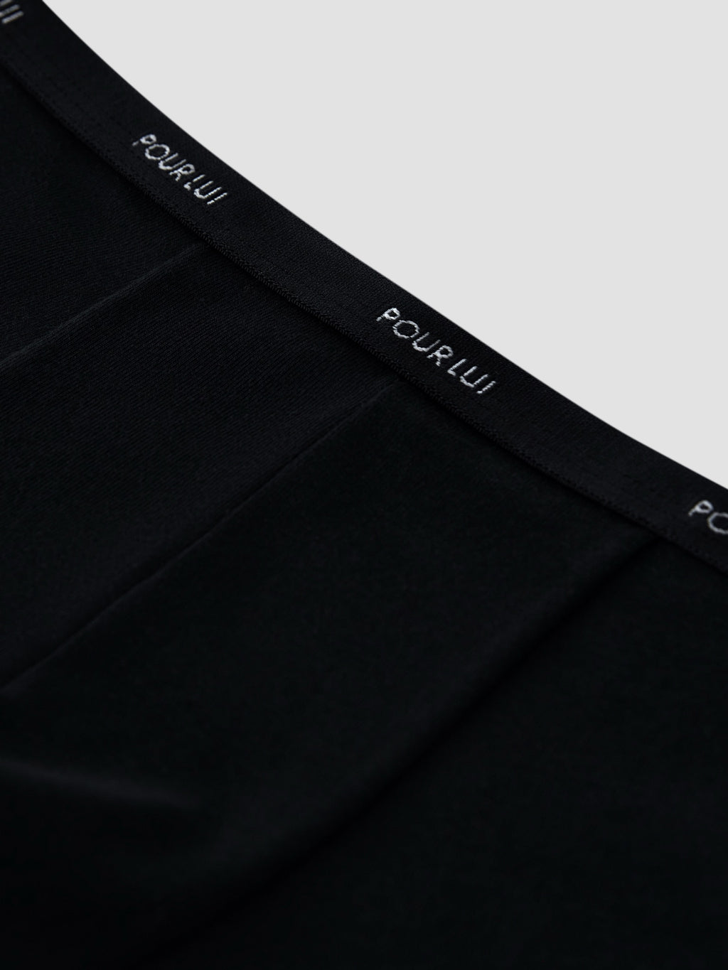 whisperband-pima-cotton-trunks-3-pack Black / Black Belt
