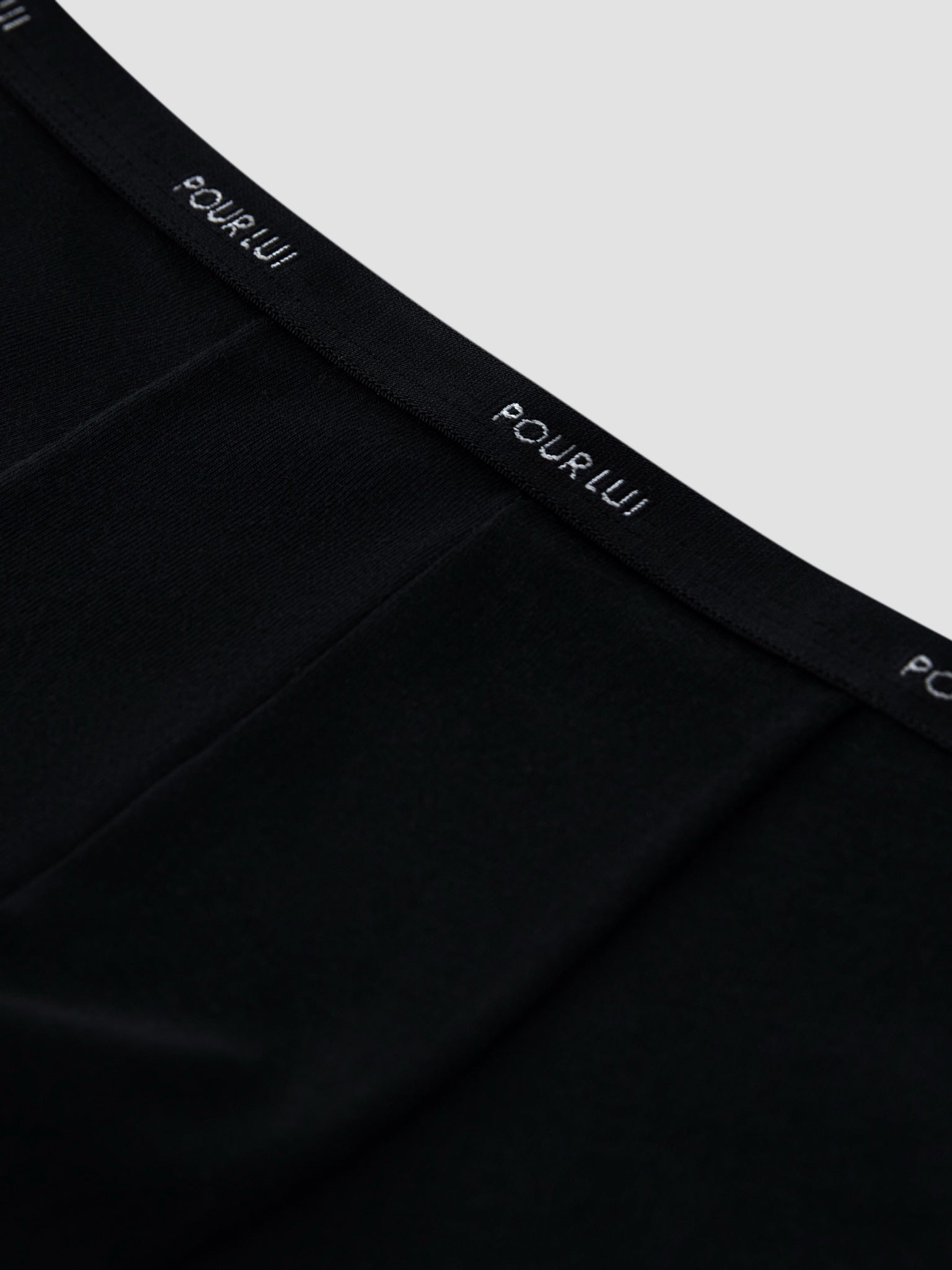 whisperband-pima-cotton-trunks-3-pack Black / Black Belt