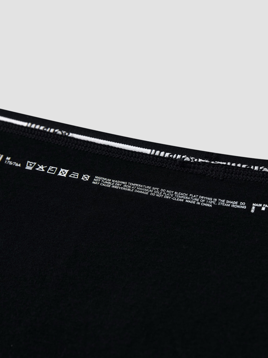 whisperband-pima-cotton-trunks-3-pack Black / Black Belt