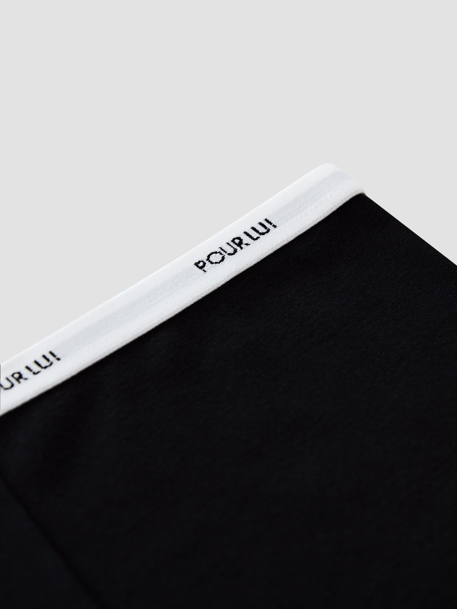 whisperband-pima-cotton-trunks-3-pack Black / White Belt